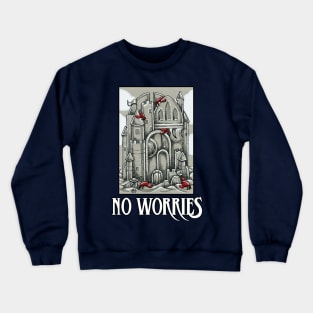 No Worries - Sand Castle - Crabs Crewneck Sweatshirt